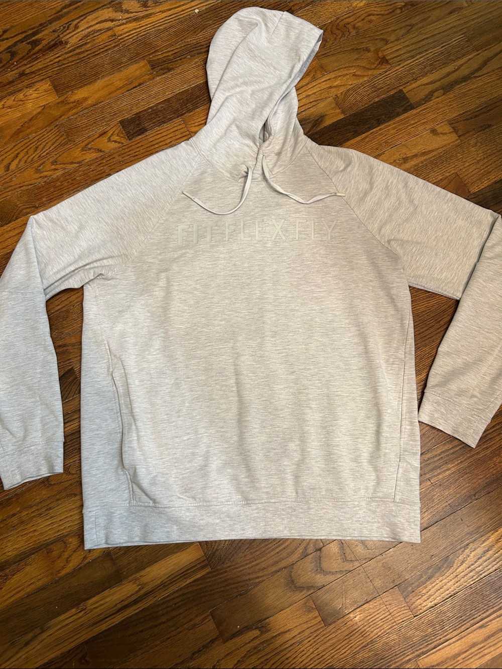 lululemon athletica FIT FLEX FLY women’s Gray Hooded Sweatshirt XL